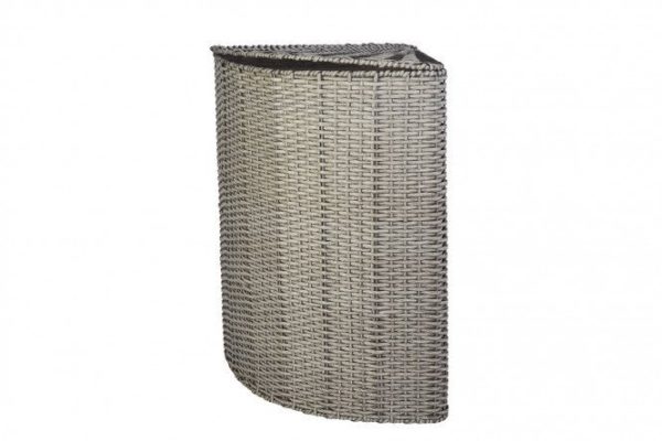 Laundry basket with lid 1044B-GY-860 L 39x63x39 cm