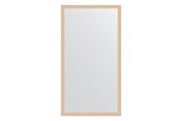 Wall mirror in a baguette frame EVOFORM beech 60x110 cm