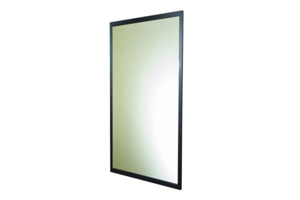 Mirror in frame Opera Black 50x110 cm