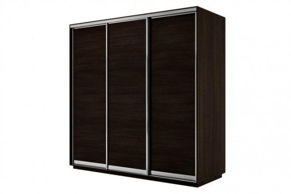 Sliding wardrobe 3-door Slide 180x240x60 cm, wenge