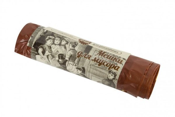 Garbage bags with drawstrings 100 l 10 pcs.