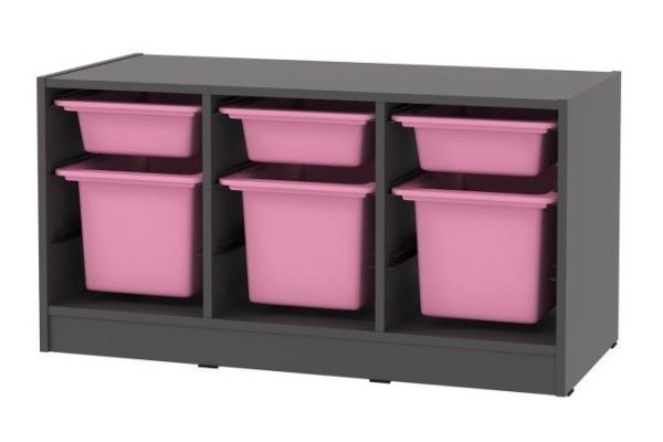 Alpha rack 98.2x51x44 cm, with containers