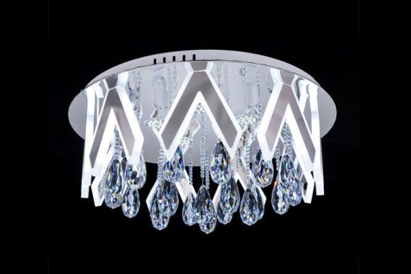 LED chandelier Eletto Maximus 30 sq.m., LED, 60 cm