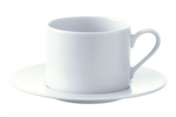 Set of cups and saucers LSA International Dine 250 ml, Porcelain