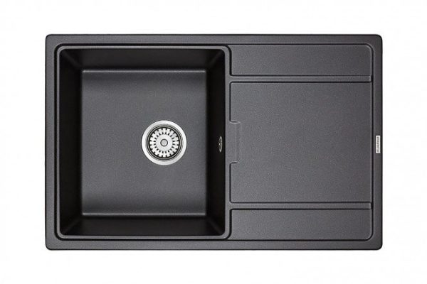 Inset sink with drainer PAULMARK Flugen PM217850-BL 78x50x20 cm