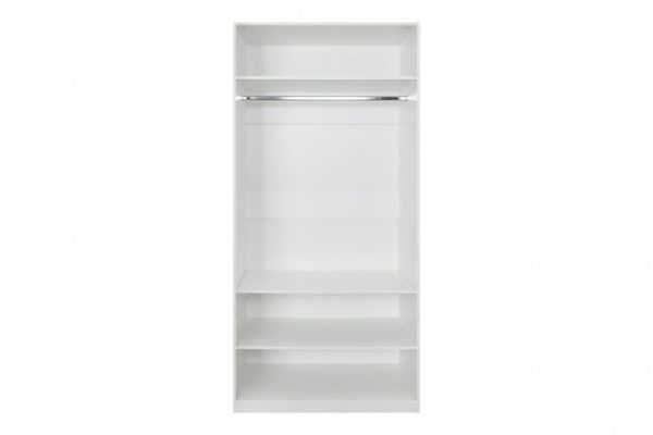 Nord double door cabinet body white