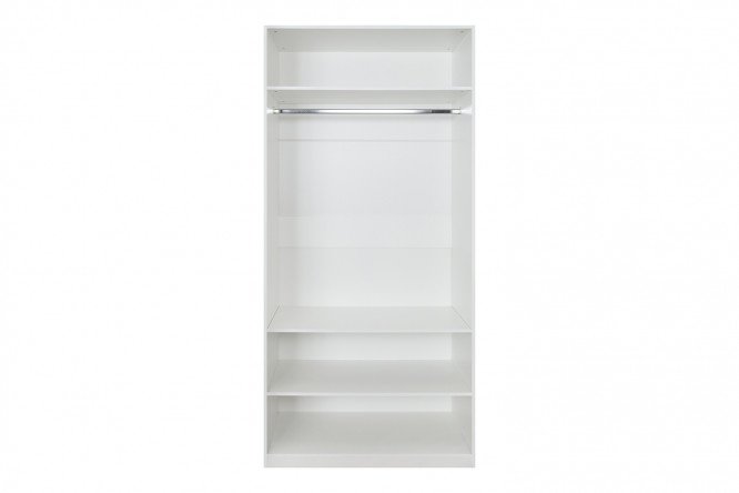 Nord double door cabinet body white