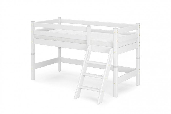 Low loft bed Sonya option 12