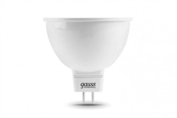 LED lamp Gauss Elementary 7W, GU5.3, Warm light