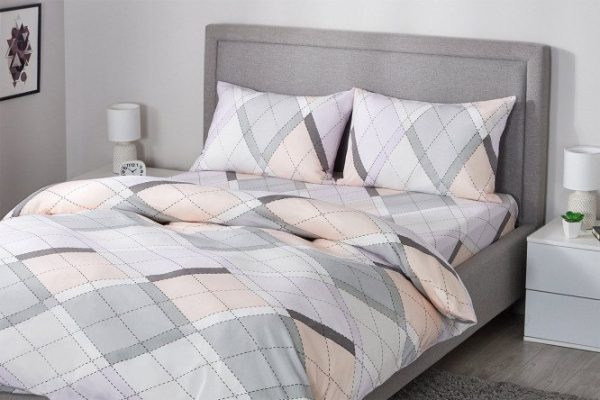 Bed linen set MITTE Werner Calico 145x210 cm, 1.5 sleeping