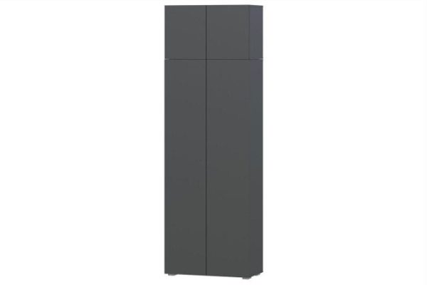 Wardrobe with mezzanine Oscar 80x244x39.6 cm