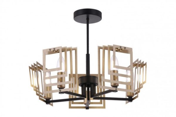 Chandelier FREYA FR5005 18 sq.m., 48x37x48 cm, E14