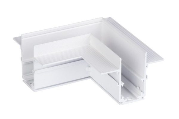 Corner horizontal connector for hidden installation busbar VITALUCE VT0200028