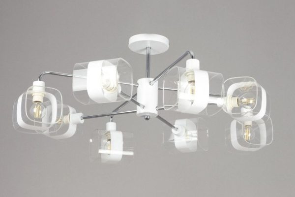Chandelier CITILUX Burton 25 sq.m., 63x20x63 cm, E14