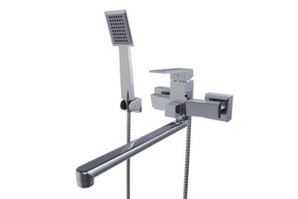 Bath and washbasin mixer with spout MIXLINE ML20-02