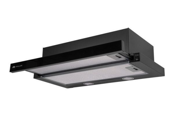 Hood MILLEN MBKHSG 601 BL color black, 60x16x28 cm