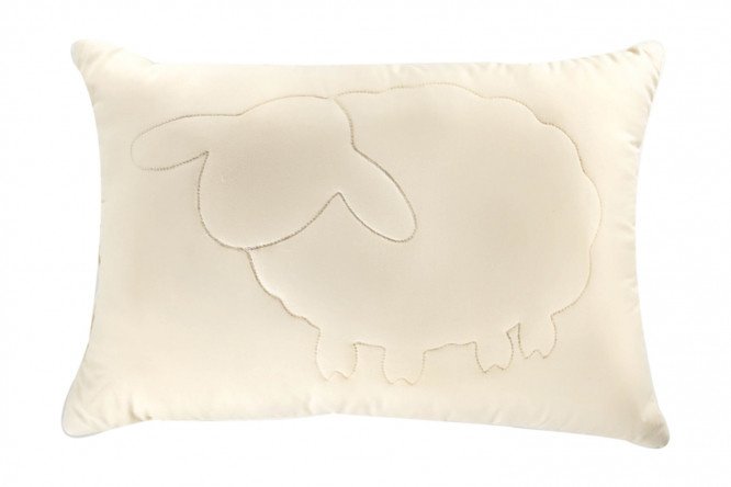 Lambie pillow 50x70 cm, sheep wool