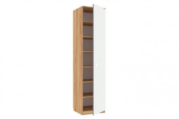Single-door wardrobe Modex-2 50x209.2x46 cm