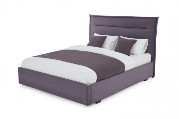 Bed with lifting mechanism Stella color dark gray 180x200 cm