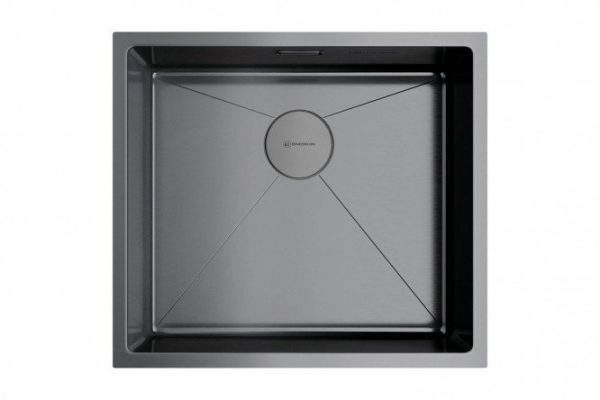 Inset sink OMOIKIRI Taki 49-U/IF-GM 4973524, burnished steel 49x44x20 cm