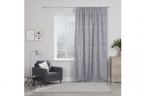 Curtain ESTUDI BLANCO Dora 180x280 cm, 1 piece, gray