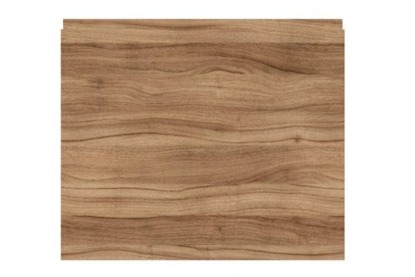 Front for cabinet cabinet for oven with microwave Nicole 59.6x51 cm, natural Dijon walnut color