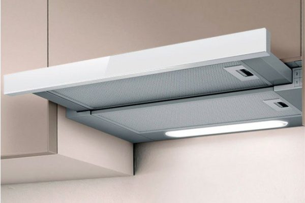 Hood ELICA ELITE 14 LUX GRVTWH/A/90 white, 89x18x28 cm