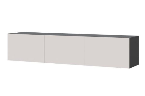 6alc7bknqcrs49j3ppxnbskpa6ba8jye.jpg Cabinet Oscar Moon 180x40 with doors, anthracite / Santiago soft