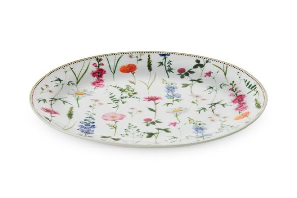 Dinner plate EVIO Botanical garden Porcelain, 27 cm