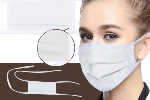 Protective mask with ties 5070045DI