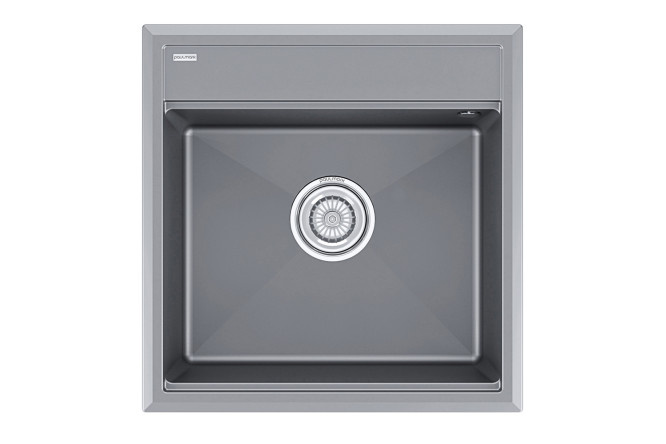 Inset sink PAULMARK Stepia 500 PM115051-GRM 50x51x19 cm