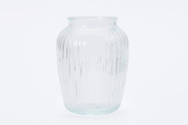 Vase Luana 19.5 cm 19.5 cm, Glass