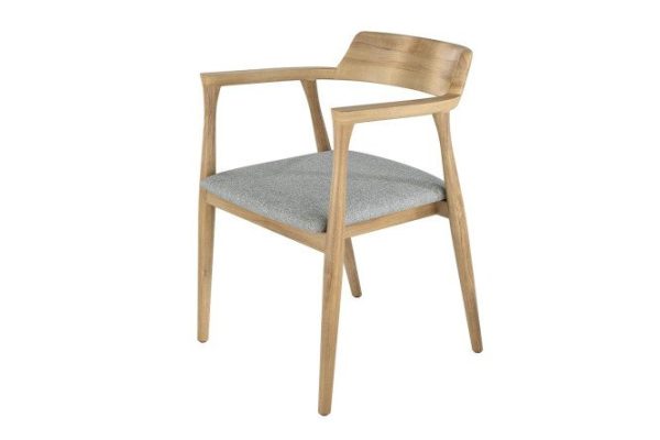 Kyoto chair with armrests 58x80.5x57 cm