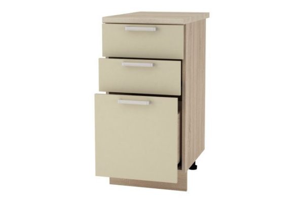 Wardrobe-table with 3 drawers Lyon 40x82x44.6 cm