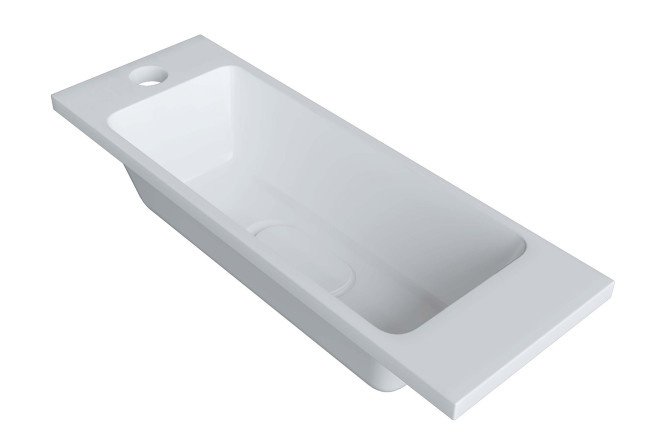 Bathroom sink Modul 2911020338 Semi-built-in, 60x12x21 cm