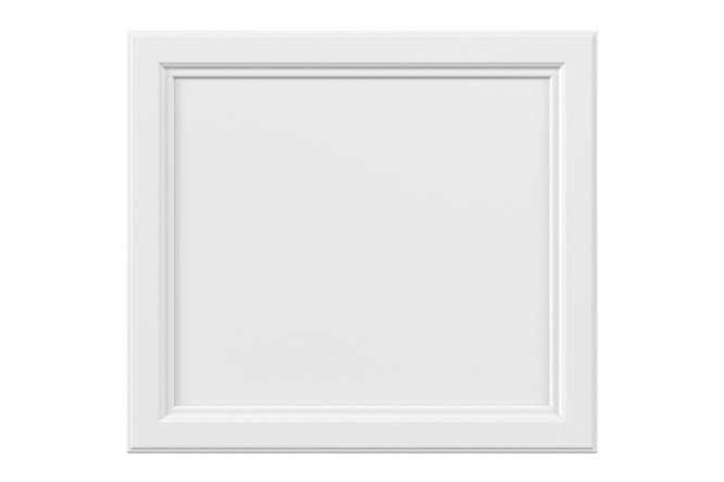 Gloria facade of cabinet-case for oven with microwave 59.6x53.6 cm, white