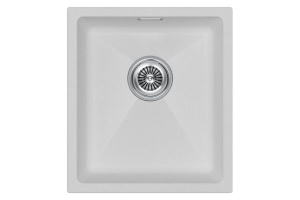 Built-in sink PAULMARK Lumi 41UNI IT-GRANIT LU41-WH 41x46x21 cm