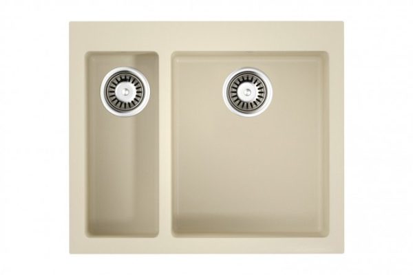 Inset sink OMOIKIRI Bosen 59-2-BE 4993150, vanilla 59x50x20 cm