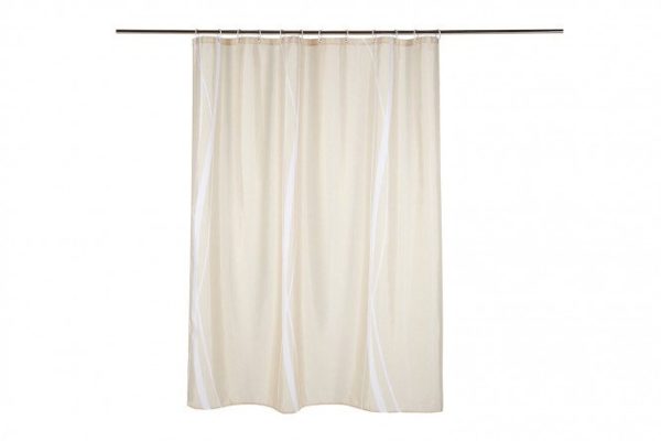 Bathroom curtain Line Polyester, 180x180 cm