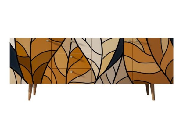 Long chest of drawers Berber