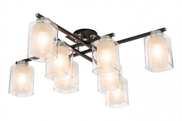 Chandelier CITILUX Sharp 24 sq.m., 76.5x23.5x76.5 cm, E27