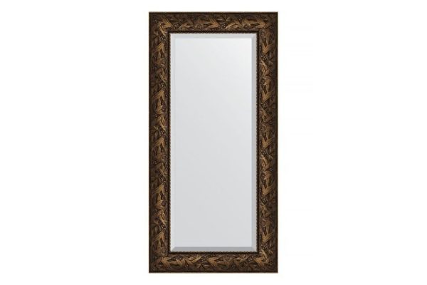 Wall mirror with bevel in a baguette frame EVOFORM Byzantium bronze 79x169 cm from 141 to 200 cm