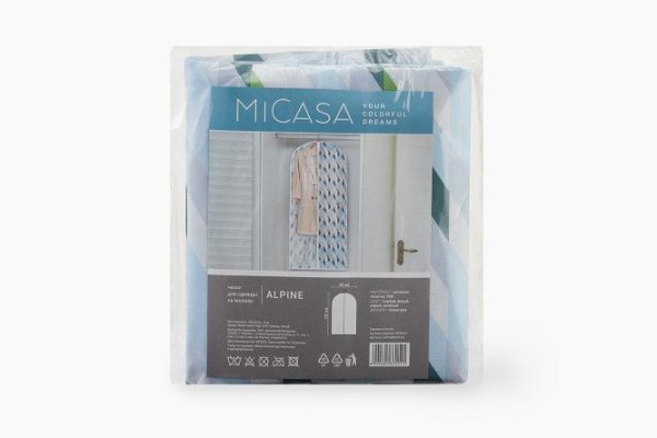 MICASA Alpine clothing case with zipper 60x137x0.5 cm
