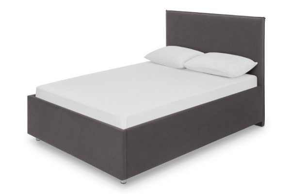Megan bed with lifting mechanism, dark gray 140x200 cm