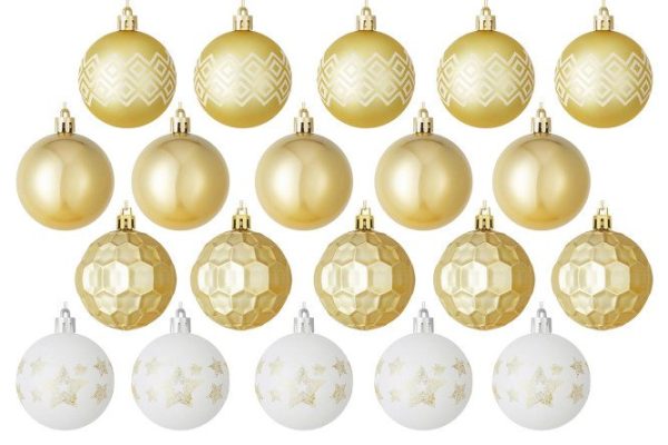 Set of Christmas balls Hall HTP240313-21 20 pcs.