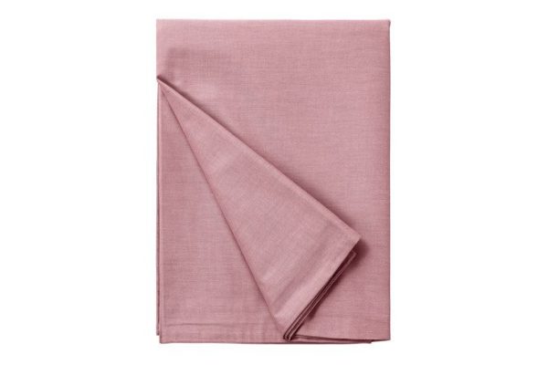 Bed sheet Melange Marsala Satin 180x215 cm, 1.5 sleep