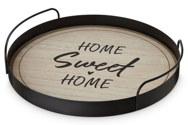 Tray Hall Texas 30x5x30 cm, Steel