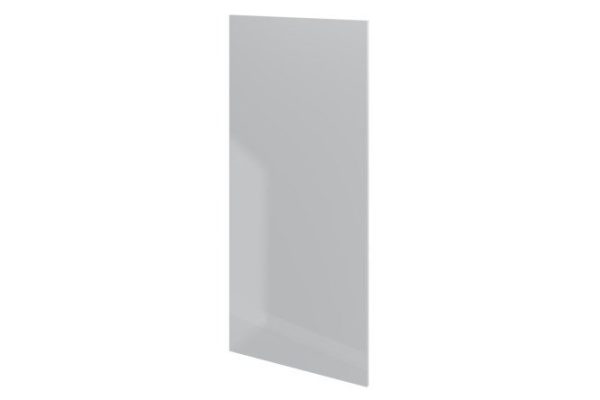 Amika cabinet cabinet front gray pearlescent gloss 59.6x131.6 cm, color gray pearlescent gloss