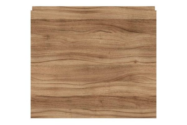 Front for cabinet-case for oven with microwave Nicole 59.6x53.6 cm, natural Dijon walnut color