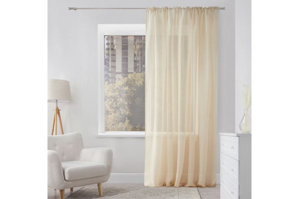 Mina tulle 300x300 cm, 1 piece, ecru color